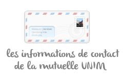 contacter unim mutuelle
